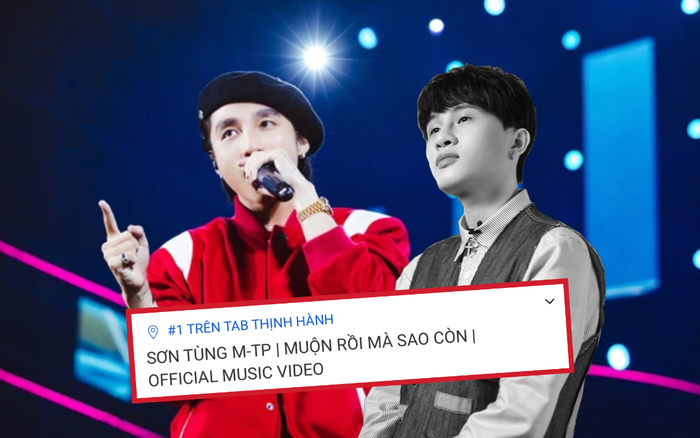 Sơn Tùng vừa tung bản full 'Muộn rồi mà sao còn' đã 'hất cẳng' Jack khỏi #1 trending Youtube? Ảnh 2
