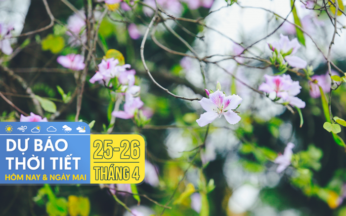 Dự báo thời tiết cuối tuần 25/4 đến đầu tuần 26/4: Hà Nội trời chuyển lạnh, TPHCM chiều tối có mưa dông Ảnh 2