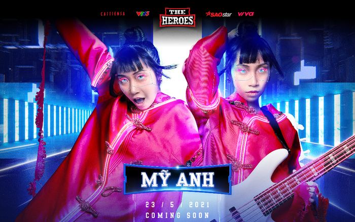 Ca sĩ Gen Z kiêm Producer - Mỹ Anh chọn hình tượng chiến binh Raya tại The Heroes 2021 Ảnh 2