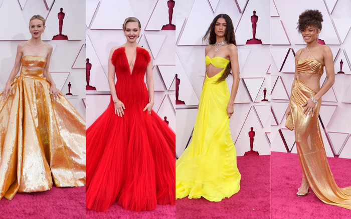 Thảm đỏ Oscar 2021: Lóa mắt với những bộ cánh lộng lẫy của dàn sao Hollywood đình đám Ảnh 2