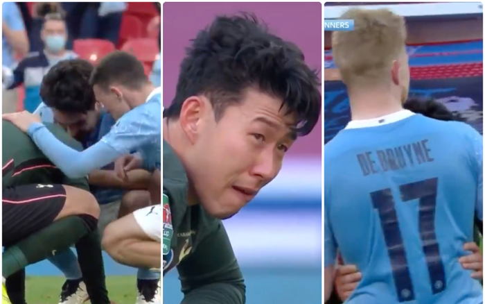 'Niềm tự hào châu Á' Son Heung Min khóc nức nở sau thất bại ở chung kết Cúp Liên đoàn Anh Ảnh 2