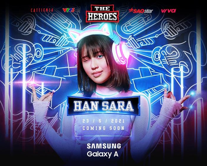 Robot Girl xinh đẹp Han Sara cùng Producer T.R.I sẵn sàng chinh phục khán giả The Heroes 2021 Ảnh 2