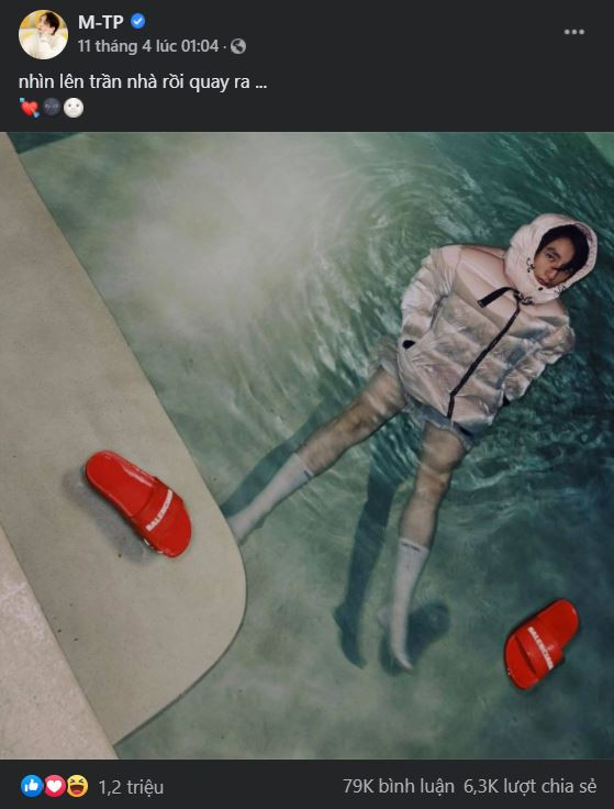 Các tấm ảnh liền kề sau đó cũng cán mốc triệu like.