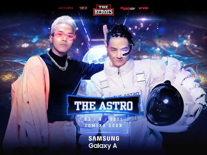 Thanh Duy chính thức lộ diện hình tượng phi hành gia cùng người ngoài hành tinh NVM 'càn quét' sân khấu The Heroes 2021.&nbsp;