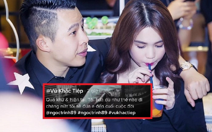 Giữa ồn ào với Nathan Lee, Vũ Khắc Tiệp và Ngọc Trinh tính chuyện trăm năm? Ảnh 2