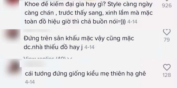 Mặc quần mỏng tang nhạy cảm trên sân khấu, Thiều Bảo Trâm bị dân mạng chỉ trích nặng nề Ảnh 4