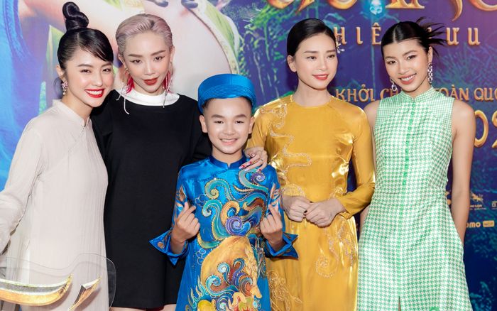 Tóc Tiên, Kiều Minh Tuấn cùng loạt sao Việt ủng hộ Ngô Thanh Vân trong họp báo ra mắt phim 'Trạng Tí' Ảnh 2