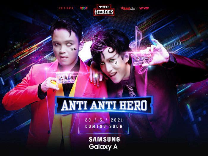 VP Bá Vương và TDK hóa thân thành Joker và The Professor ở The Heroes 2021.