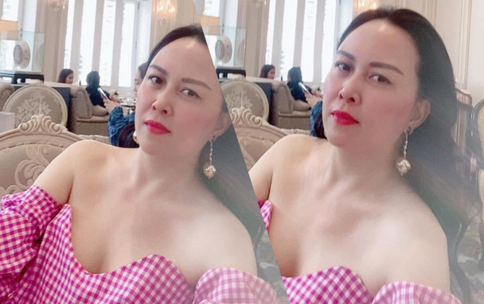 Phượng Chanel lên đồ trễ nải khoe xương quai xanh quyến rũ đi chơi ngày lễ 30/4 Ảnh 2