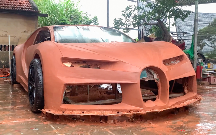 'Siêu xe' Bugatti đất sét của nhóm bạn trẻ người Việt gây xôn xao báo Tây Ảnh 2