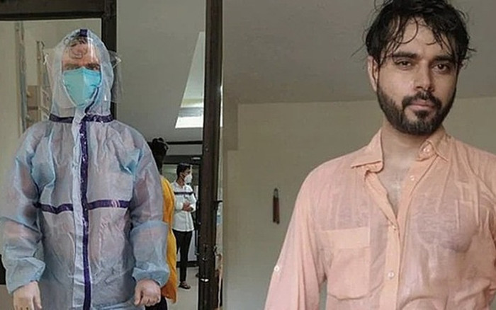 Bức ảnh bác sĩ ướt đẫm mồ hôi gây sốt trên mạng xã hội Ảnh 2