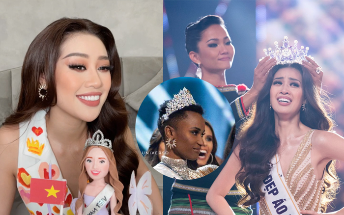 Khánh Vân đeo lại đôi bông tai 'phong thủy' lên đường sang Mỹ: Quyết tâm đăng quang Miss Universe 2020? Ảnh 2