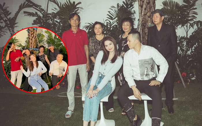 Một mình bắt trend chưa đủ, Ngọc Trinh rủ rê '7 Tòng' và gia đình Vũ Khắc Tiệp nhảy Tik Tok siêu cưng Ảnh 2