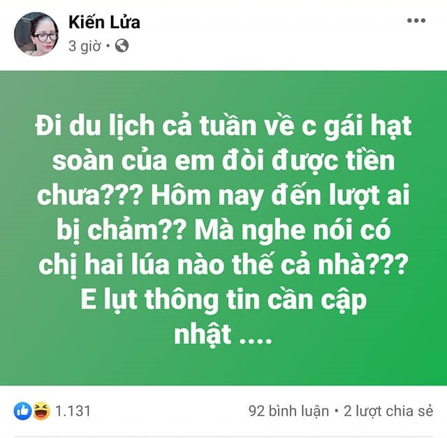 Từng đăng đàn ân hận sám hối, Trang Trần 'lật mặt' mỉa mai bà Phương Hằng: 'Hoan hỉ để ngồi lên đầu à' Ảnh 2