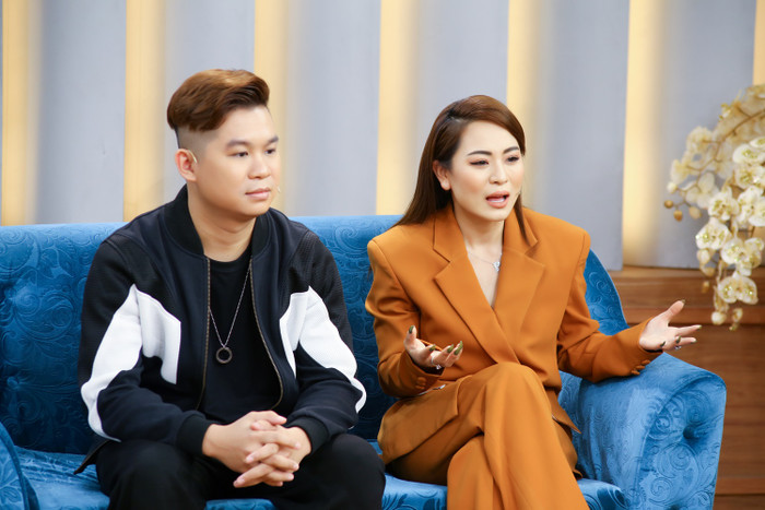 Ca sĩ Ánh Linh và bạn trai Phơ Nguyễn