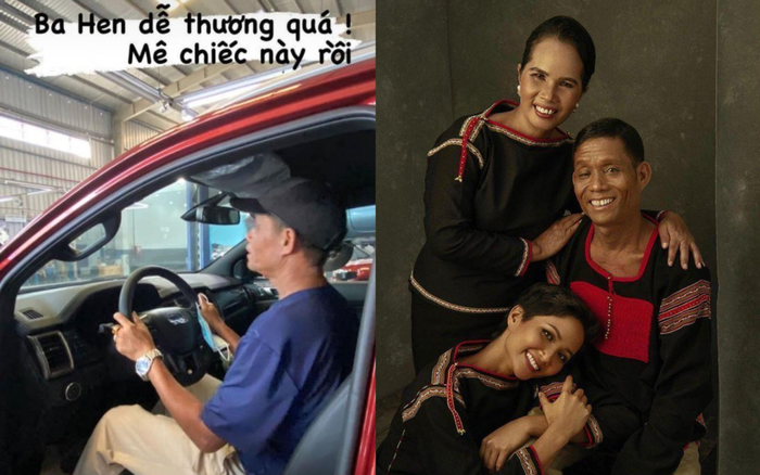 H'Hen Niê quả là người con hiếu thảo, hết xây nhà tiền tỷ giờ tiếp tục mua xe hơi tặng bố mẹ Ảnh 2