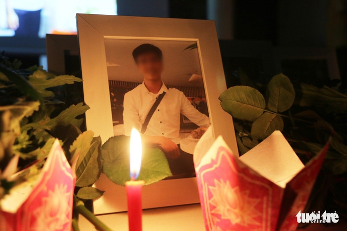 Di ảnh của nam sinh Nguyễn Văn Nhã. Ảnh: TTO