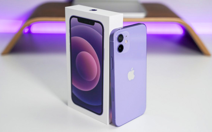 Apple đã bắt đầu bán ra iPhone 12 màu tím - với số series ngẫu nhiên - ở nhiều quốc gia.(Ảnh: Zollotech)