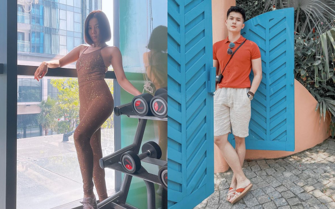 Không make-up khi đi tập, Lệ Quyên được nhận xét 'tướng phu thê' với Lâm Bảo Châu Ảnh 2