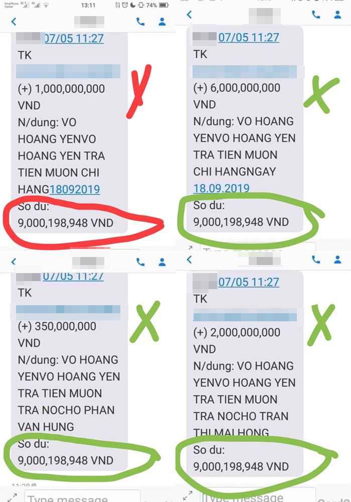 Vừa khoe ông Võ Hoàng Yên trả nợ gần 17 tỷ, bà Phương Hằng liền bị bóc phốt: 'Sao số dư không thay đổi?' Ảnh 3