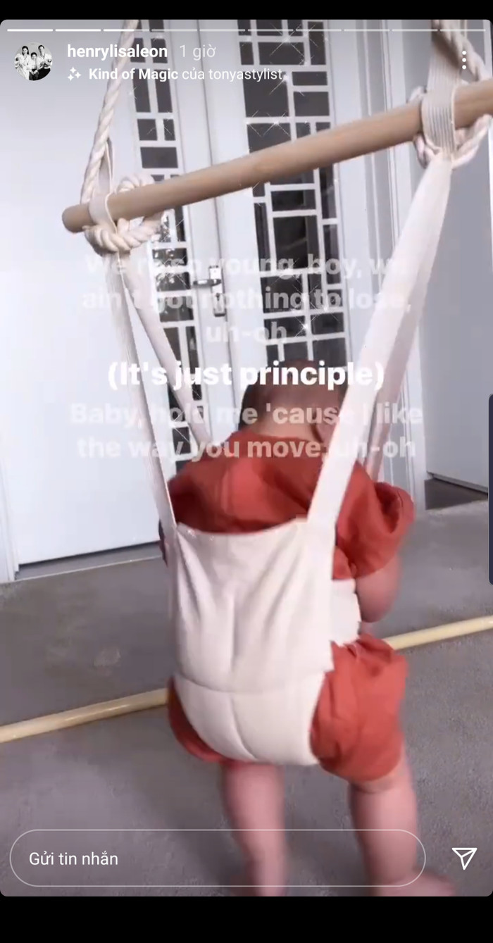 Leon trông mũm mĩm hết mức...