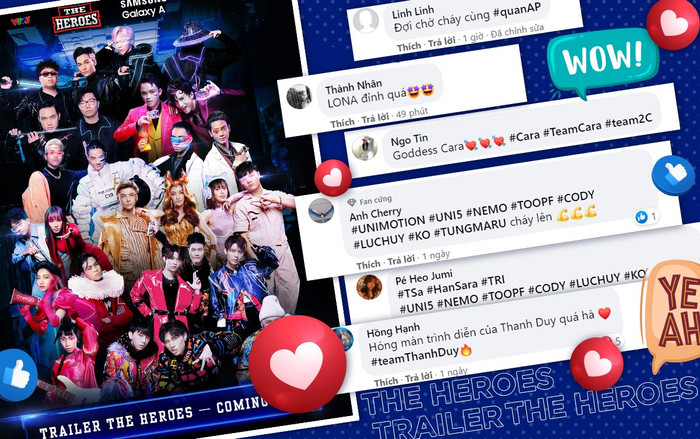 Vừa tung poster, The Heroes khiến dân mạng 'dậy sóng' trước khoảnh khắc 'cool ngầu' của 12 chiến binh Ảnh 2