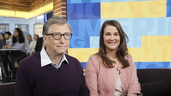 Vợ chồng tỷ phú Bill Gates. (Ảnh: Lou Rocco/Walt Disney Television via Getty Images)