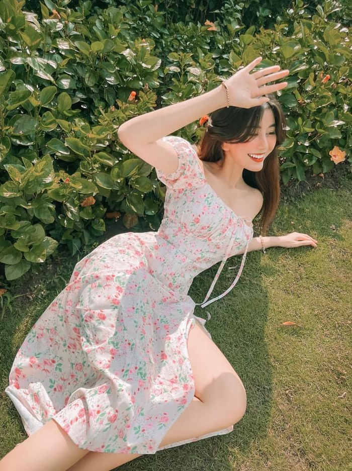 Hotgirl Võ Ngọc Trân 'thiêu đốt' netizen trong bộ ảnh mới, tuy nhiên khoảnh khắc gây chú ý là đây Ảnh 5