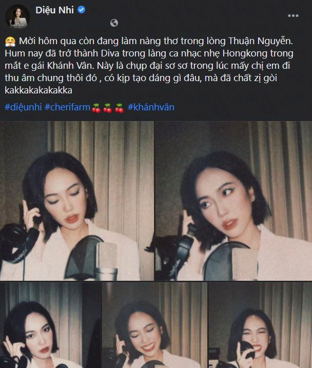 Bài đăng của Diệu Nhi.
