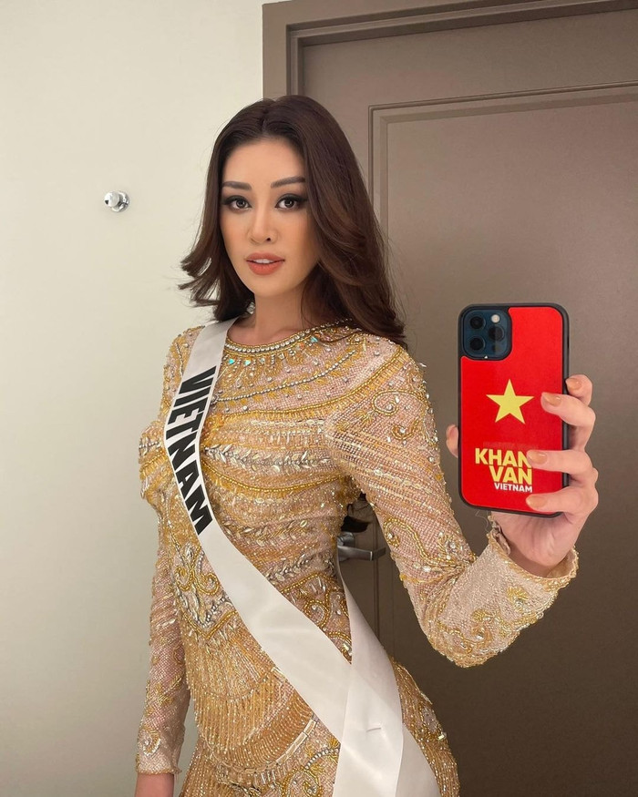 Gặp sự cố về vết thương, kẹt giờ chụp hình nhưng Khánh Vân trấn an fan: Đau cỡ nào em cũng chiến tới cùng Ảnh 1