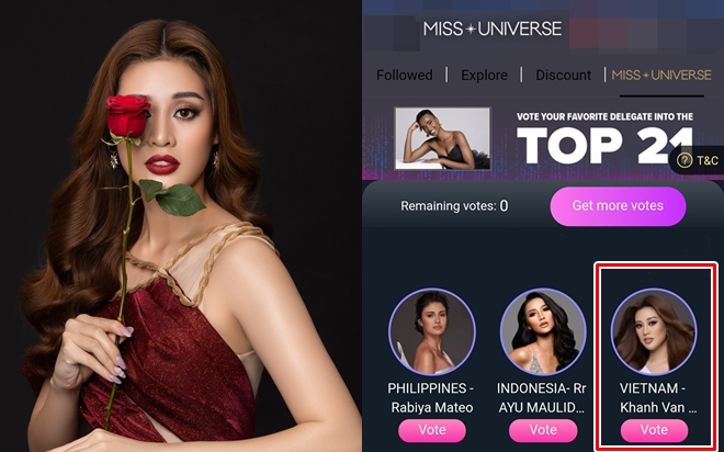 H'Hen Niê mạnh tay chi 20 triệu, Minh Tú ủng hộ 1000 vote để đưa Khánh Vân chắc suất Top 21 Miss Universe Ảnh 1