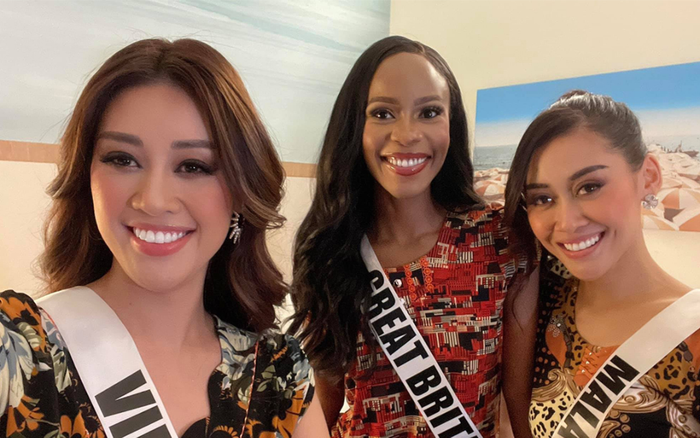 Khánh Vân diện lại hot-trend thun lạnh 120.000 đồng: Quyết tâm debut nhóm nhạc tại Miss Universe Ảnh 2