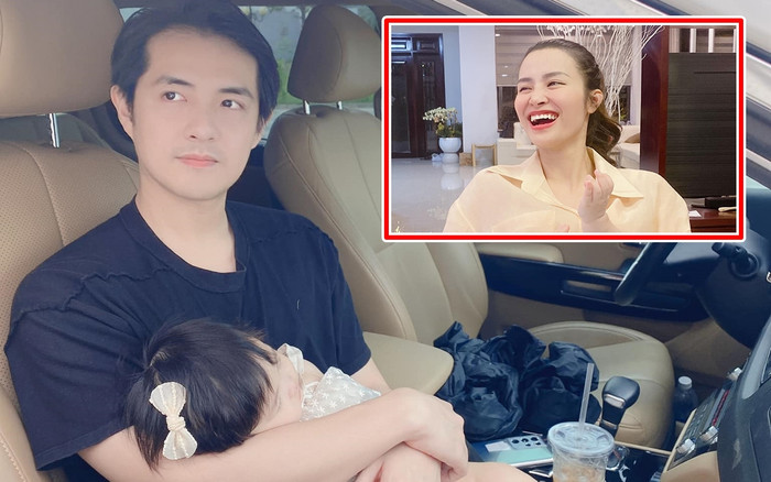 Cùng ba Ông Cao Thắng đón mẹ Đông Nhi đi làm về mà sao Winnie lại 'ngủ gục' trông tội nghiệp thế này! Ảnh 2