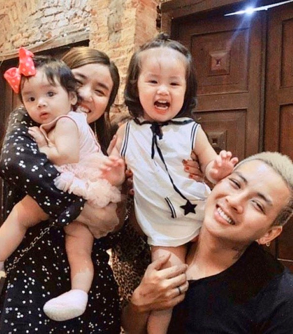 Trước khi chia tay, Hoài Lâm và Cindy Lư có 2 cô con gái.