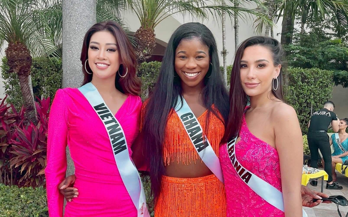 Khánh Vân toả sáng rực rỡ với váy hồng chói, body đỉnh cao 'chặt ngọt' dàn mỹ nhân 'hổ chiến' Ảnh 2