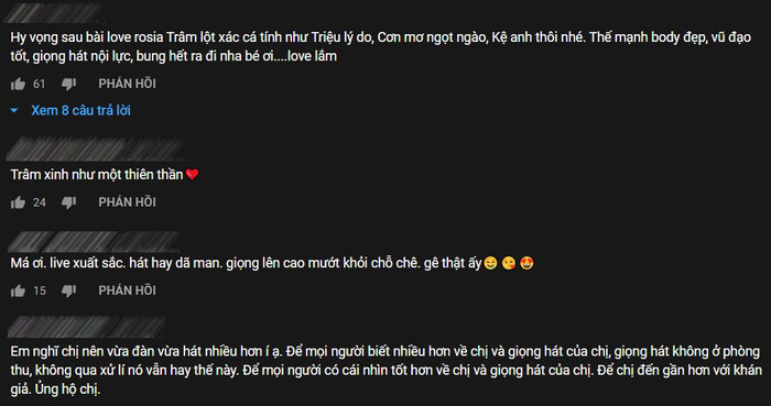 MV thì 'chê lên chê xuống', dân mạng lại quay ngoắt 180 độ với Love Rosie bản hát live từ Thiều Bảo Trâm Ảnh 12