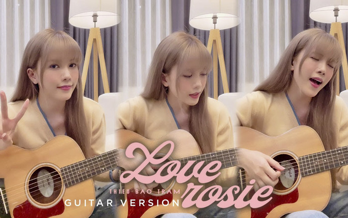 MV thì 'chê lên chê xuống', dân mạng lại quay ngoắt 180 độ với Love Rosie bản hát live từ Thiều Bảo Trâm Ảnh 2