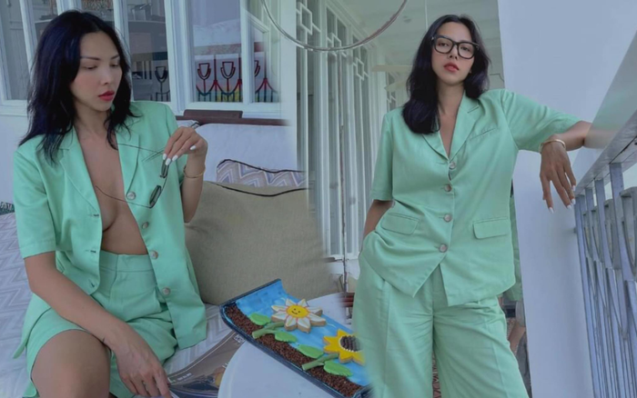 Siêu mẫu Minh Triệu 'thả rông' vòng 1 khiến dân tình một phen bỏng mắt Ảnh 2