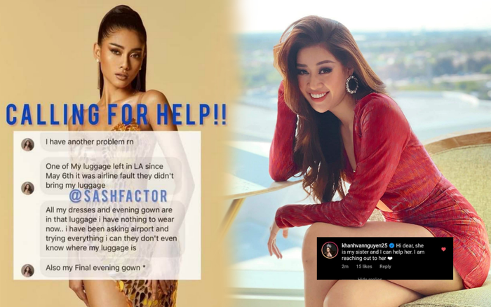 Bị mất đồ, Hoa hậu Myanmar được Khánh Vân hỗ trợ trang phục, 'chị sáng là em sáng' Ảnh 2