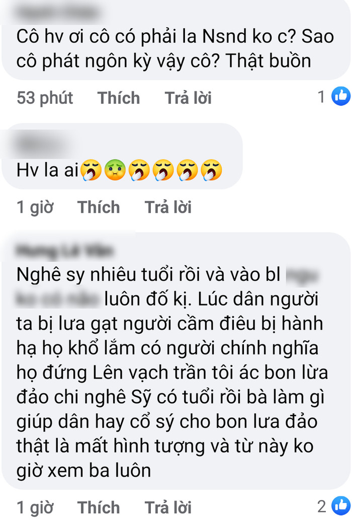 Xôn xao cuộc trò chuyện của NSND Hồng Vân và một đạo diễn 'mỉa mai' bà Phương Hằng: 'Coi mà ngứa mắt' Ảnh 5