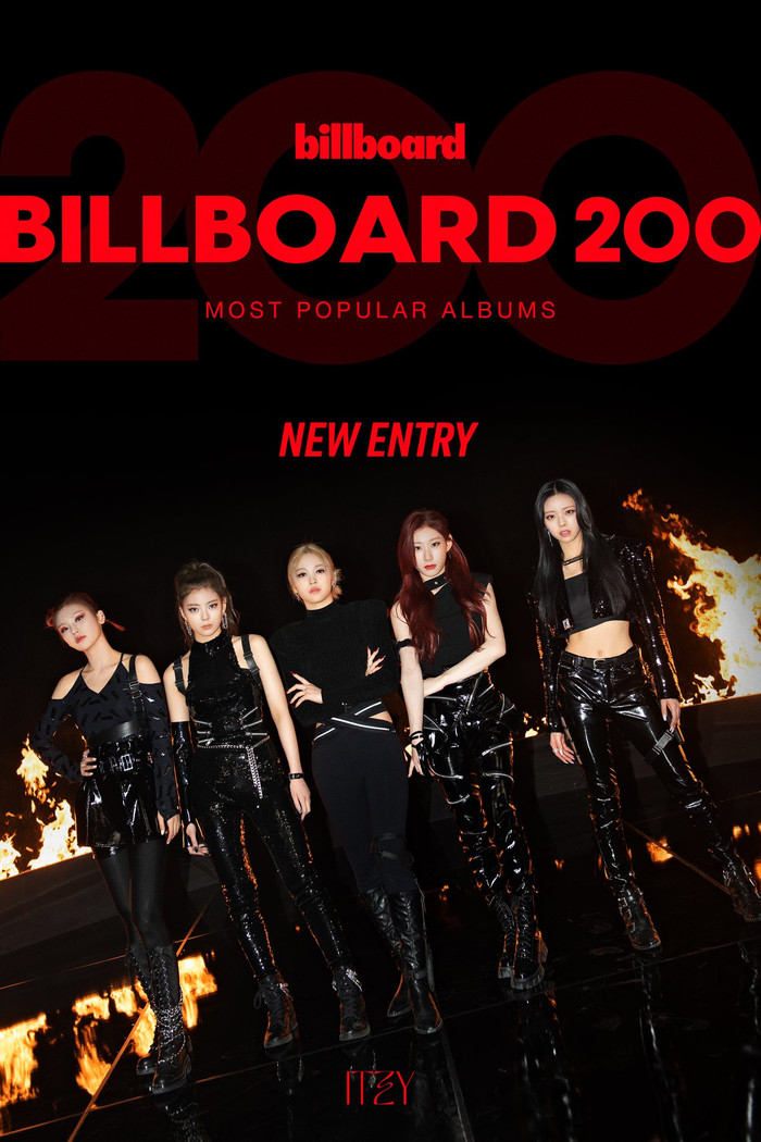 ITZY tiến vào BXH Billboard 200 danh giá