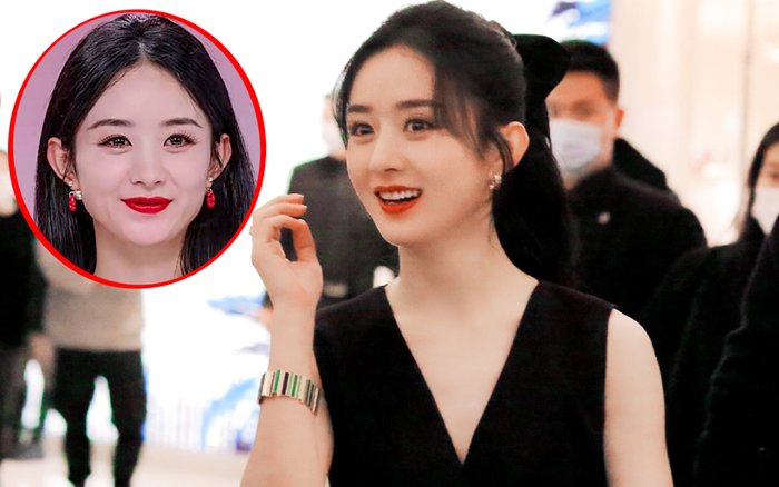 Triệu Lệ Dĩnh già nua, lộ nếp nhăn kém sắc, còn đội thêm tóc giả trên đầu ngay trên sóng livestream Ảnh 2