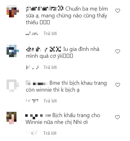 Đông Nhi bị nhắc nhở vì không đeo khẩu trang cho Winnie khi ở nơi công cộng.