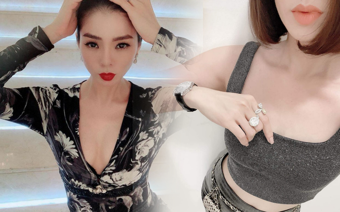 Lệ Quyên khoe kim cương, đồng hồ siêu đắt nhưng vòng 1 lại 'không cánh mà bay' Ảnh 2