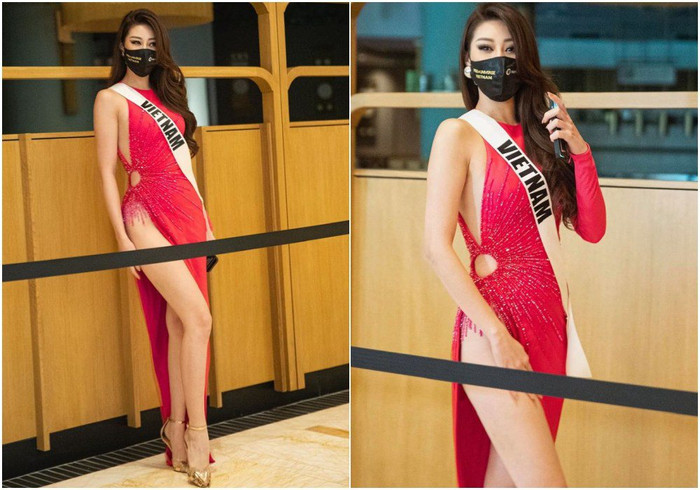 Đường xẻ cao 'bén ngót' làm chủ đề cho những cuộc bàn tán trên mạng xã hội.