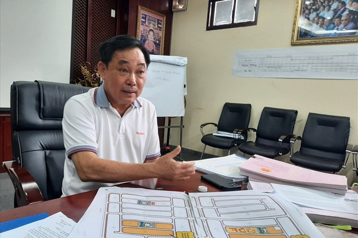 Ông Dũng 'lò vôi' quyết định hiến thêm 2ha đất nữa trong dự án Khu nhà ở Đại Nam cho UBND tỉnh Bình Dương để bán đấu giá lấy tiền ủng hộ Quỹ phòng chống dịch COVID-19. Ảnh: Đình Trọng/Lao Động