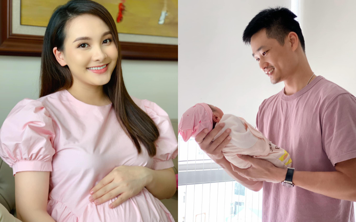Nữ chính 'Về nhà đi con' Bảo Thanh khoe khoảnh khắc hạnh phúc của chồng và con gái mới sinh Ảnh 2