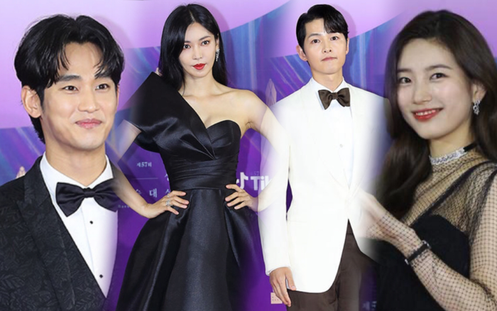 Thảm đỏ 'Baeksang 2021': Kim So Yeon áp đảo Suzy, Song Joong Ki - Kim Soo Hyun - Lee Jun Ki xuất thần! Ảnh 2