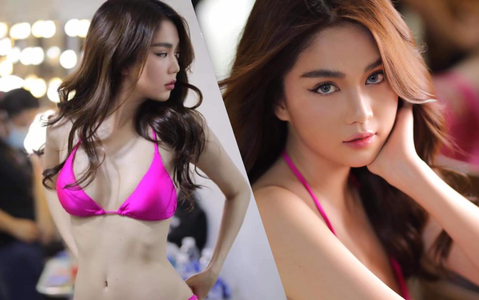 'Nữ hoàng nội y' Ngọc Trinh đẹp hút hồn trong loạt ảnh chụp hậu trường với body mây mẩy Ảnh 2