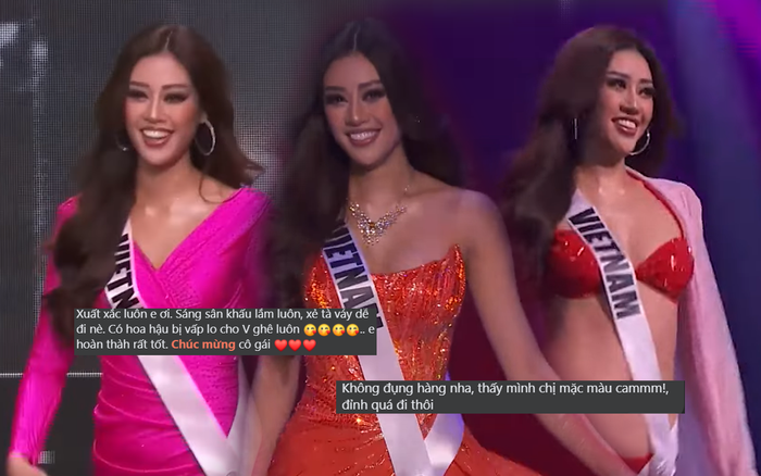 Khánh Vân nhận cơn mưa lời khen từ dân mạng sau đêm bán kết Miss Universe 2020 Ảnh 2
